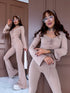 2in1 LUX set "SAVAGE ROSE" - beige